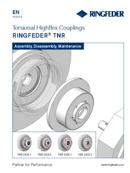 Instruction Manual Torsional Highflex Couplings RINGFEDER® TNR